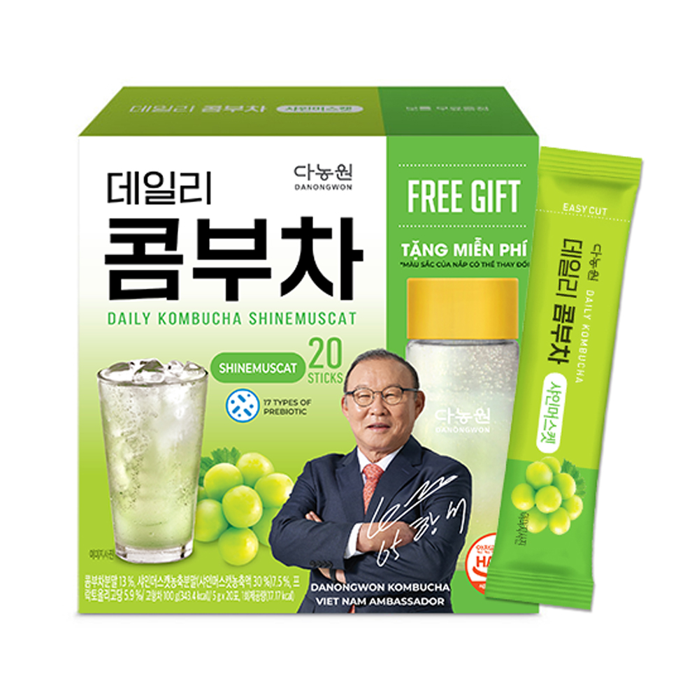 Daily Kombucha Danongwon Nho Mẫu Đơn